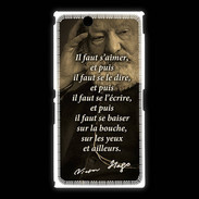 Coque Sony Xpéria Z Ultra Il faut aimer VH ZG