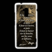 Coque HTC One Max Il faut aimer VH ZG