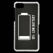 Coque Blackberry Z10 Low Battery noir ZG