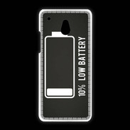 Coque HTC One Mini Low Battery noir ZG
