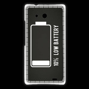 Coque Huawei Ascend Mate Low Battery noir ZG