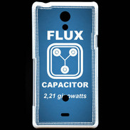 Coque Sony Xperia T RVFL 2.21 Gigowatts bleu ZG
