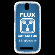 Coque HTC One SV RVFL 2.21 Gigowatts bleu ZG