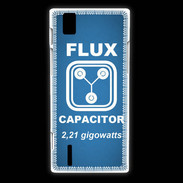 Coque Huawei Ascend P2 RVFL 2.21 Gigowatts bleu ZG