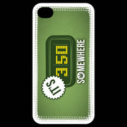 Coque iPhone 4 / iPhone 4S Somewhere Cana ZG