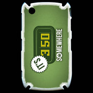 Coque Blackberry 8520 Somewhere Cana ZG