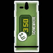 Coque Sony Xperia U Somewhere Cana ZG