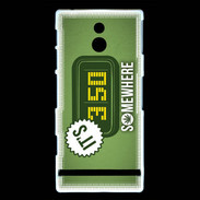 Coque Sony Xperia P Somewhere Cana ZG