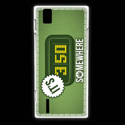 Coque Huawei Ascend P2 Somewhere Cana ZG