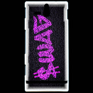 Coque Sony Xperia U Swag Goudron ZG