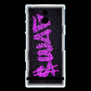 Coque Sony Xperia P Swag Goudron ZG