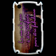 Coque Blackberry 8520 Vie Parfaite ZG