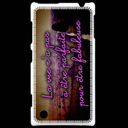 Coque Nokia Lumia 720 Vie Parfaite ZG