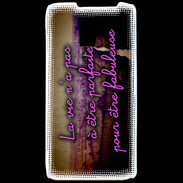 Coque LG P990 Vie Parfaite ZG