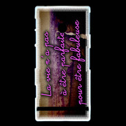 Coque Sony Xperia P Vie Parfaite ZG
