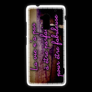 Coque HTC One Max Vie Parfaite ZG
