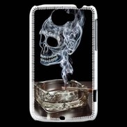 Coque HTC Wildfire G8 Tête de mort cendrier