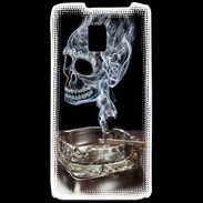 Coque LG P990 Tête de mort cendrier