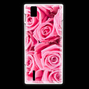 Coque Huawei Ascend P2 Tapisserie de roses