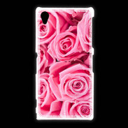 Coque Sony Xpéria Z1 Tapisserie de roses