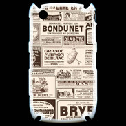 Coque Blackberry 8520 Petites annonces Vintage