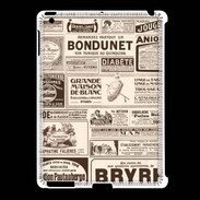Coque iPad 2/3 Petites annonces Vintage
