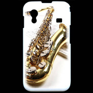 Coque Samsung ACE S5830 Saxophone et partitions