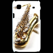 Coque Samsung Galaxy S Saxophone et partitions