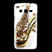 Coque Samsung Galaxy Express2 Saxophone et partitions