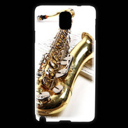 Coque Samsung Galaxy Note 3 Saxophone et partitions