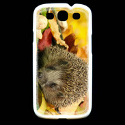 Coque Samsung Galaxy S3 Automne et Hérisson