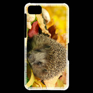 Coque Blackberry Z10 Automne et Hérisson