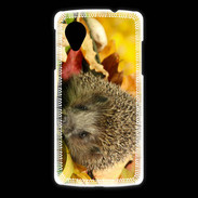 Coque LG Nexus 5 Automne et Hérisson