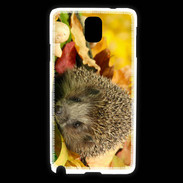 Coque Samsung Galaxy Note 3 Automne et Hérisson