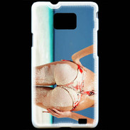 Coque Samsung Galaxy S2 Belle fesse sur la plage