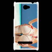Coque HTC Windows Phone 8S Belle fesse sur la plage