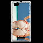 Coque Sony Xperia M Belle fesse sur la plage