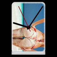 Pendule de bureau Belle fesse sur la plage