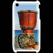 Coque iPhone 3G / 3GS Tambour et maracas africain