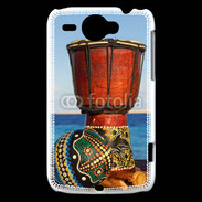 Coque HTC Wildfire G8 Tambour et maracas africain