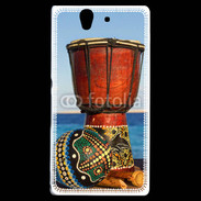 Coque Sony Xperia Z Tambour et maracas africain