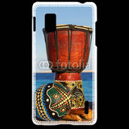 Coque LG Optimus G Tambour et maracas africain