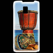 Coque LG P990 Tambour et maracas africain