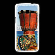 Coque Samsung Galaxy Express2 Tambour et maracas africain