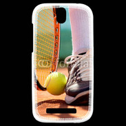Coque HTC One SV Joueur de tennis 25