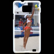 Coque Samsung Galaxy S2 Beach Volley féminin 50