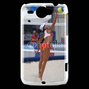 Coque HTC Wildfire G8 Beach Volley féminin 50