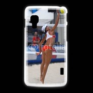 Coque LG L5 2 Beach Volley féminin 50