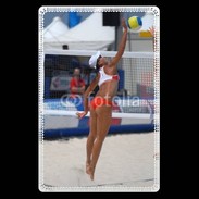 Etui carte bancaire Beach Volley féminin 50
