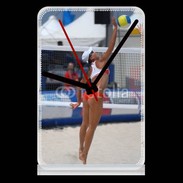 Pendule de bureau Beach Volley féminin 50